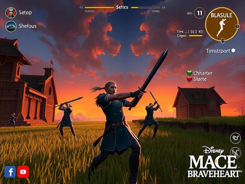 Mace Braveheart Resolute character customization options