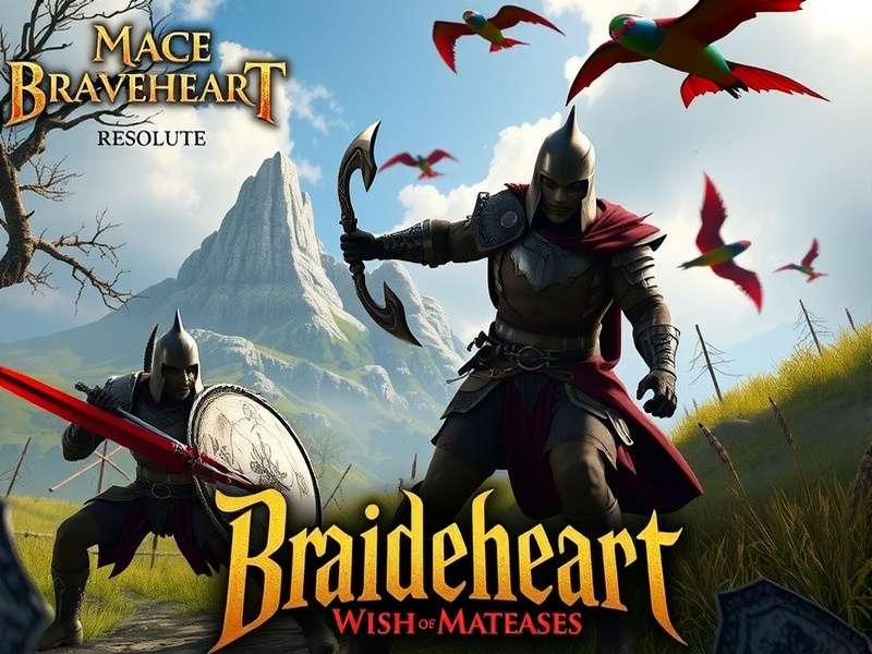 Mace Braveheart Resolute gameplay screenshot showing combat